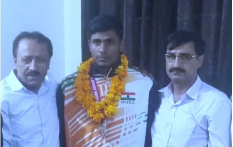 Harish Jhangra won a Silver medal at the 9th junior Asian Wushu Championship in 2019